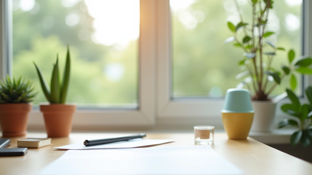 Werkruimte ontworpen voor positieve gewoontevorming en persoonlijke groei